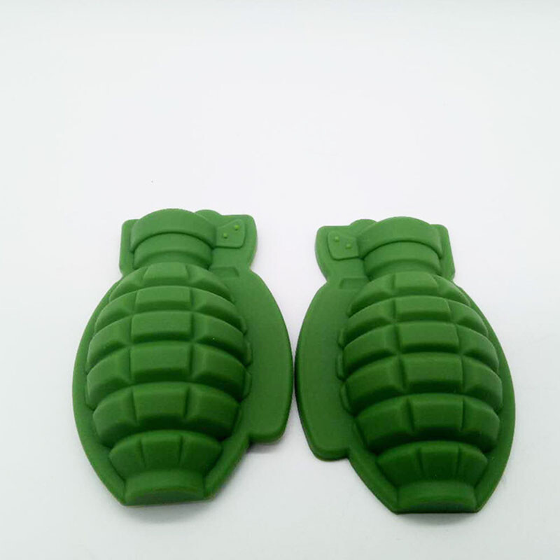 Ice Cube Cake Mold Grenade Baking Chocolate Silicone Freezer Decorating Tool