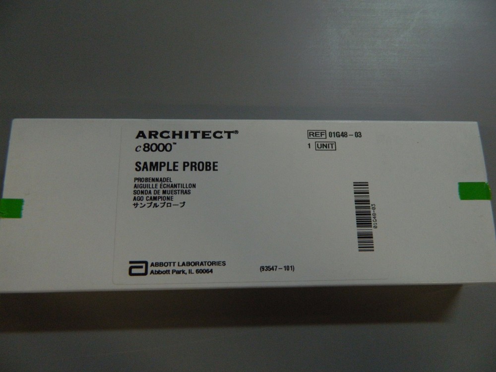 SAMPLE PROBE P/N 01G48-04 FOR ARCHITECT C8000 SYSTEMS