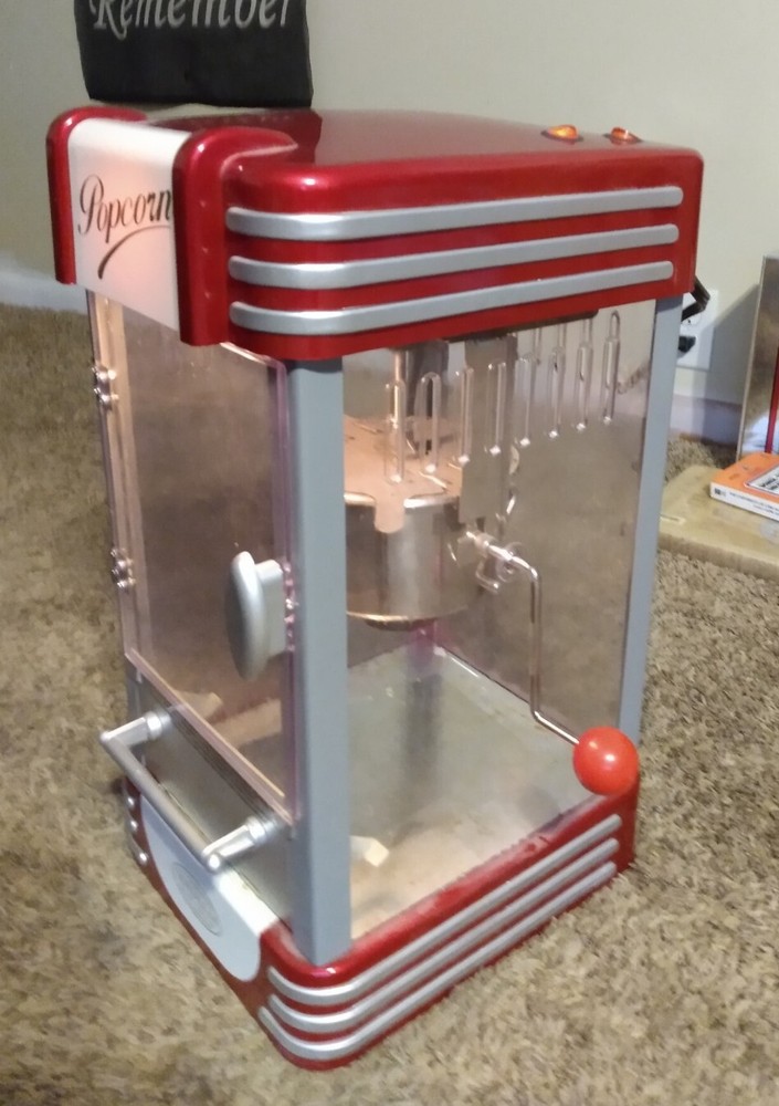 Nostalgia Electrics Kettle Popcorn Maker Retro Series