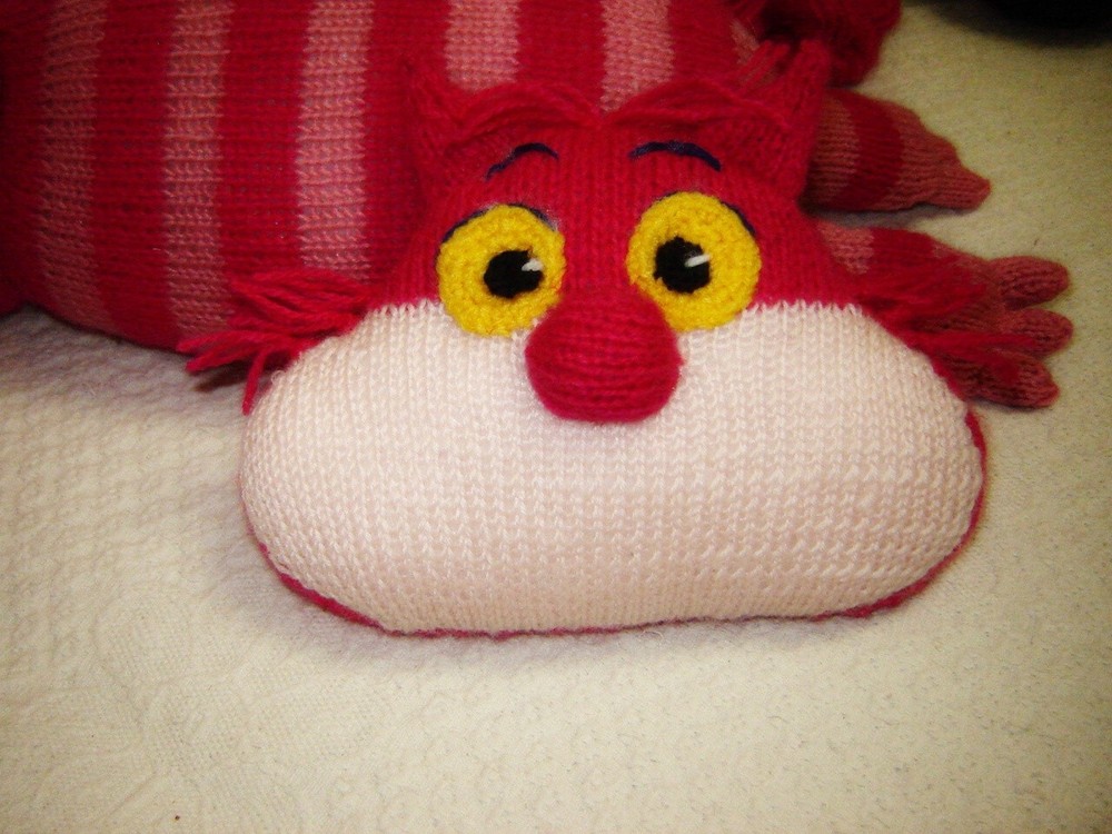 Wonderland Knitting Patterns – Printed Set: Rabbit, Cat & Toadstools