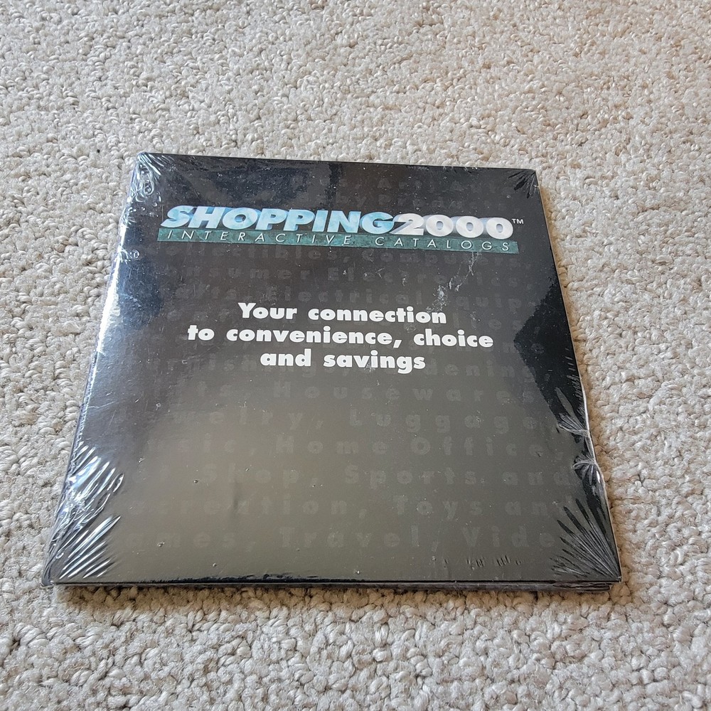 ContentWare Shopping2000 Interactive Catalogs CD-ROM Sealed