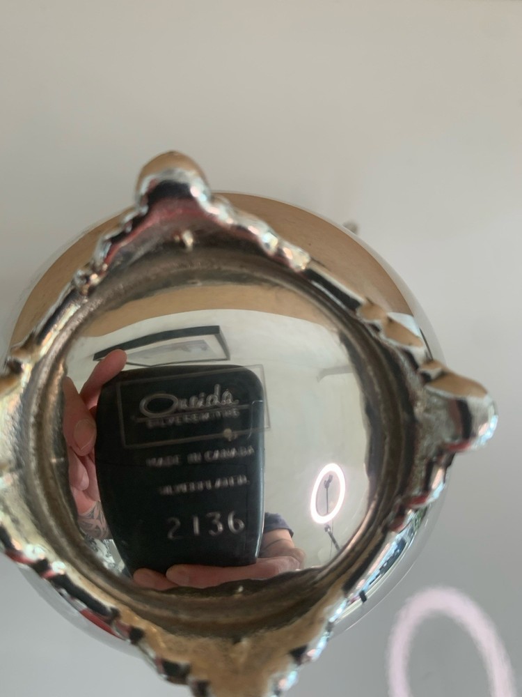 Oneida Silversmiths Vintage Milk Jug