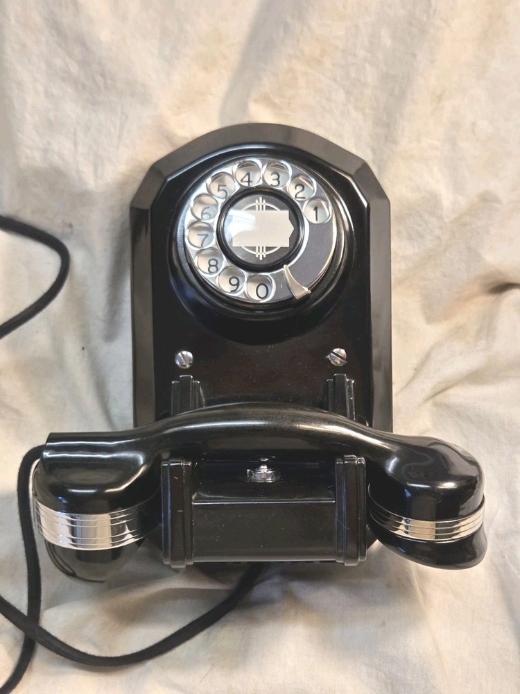 Automatic Electric Black Model 35 Wall Telephone.