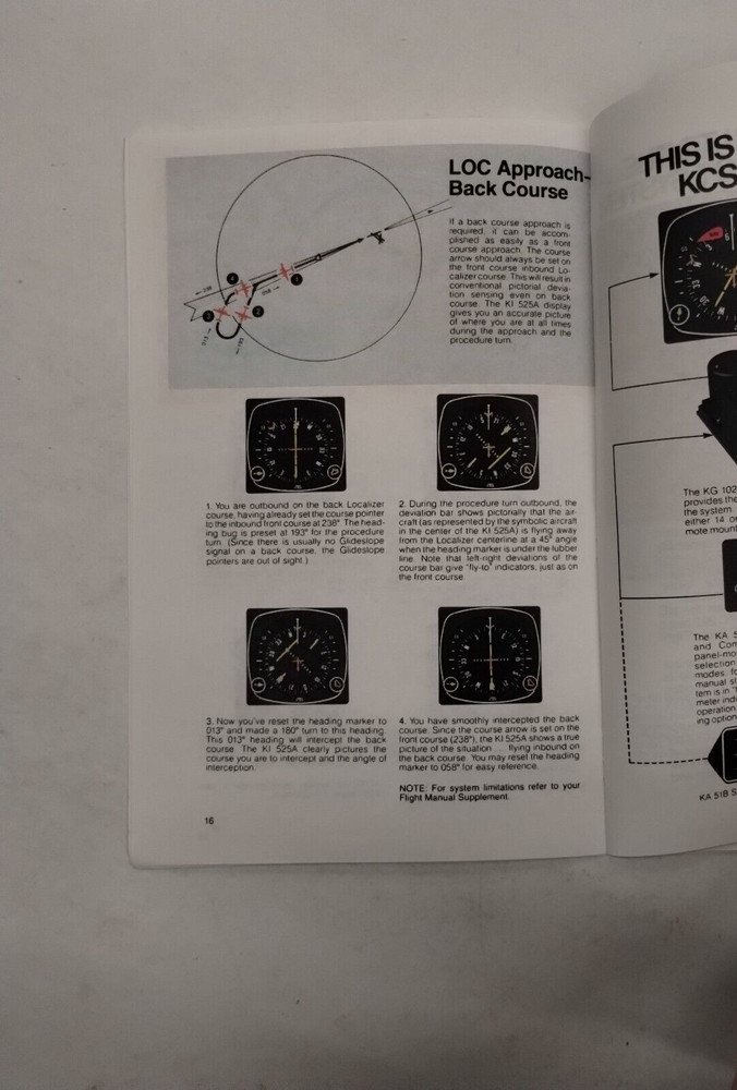 King KAP/KFC 200 Flight Control Systems Pilots Guide -Reproduction