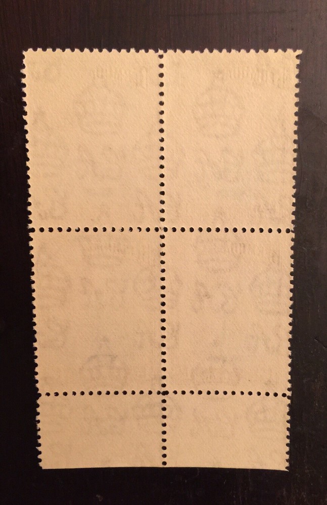 Bermuda Imprint Block SC119 MNH