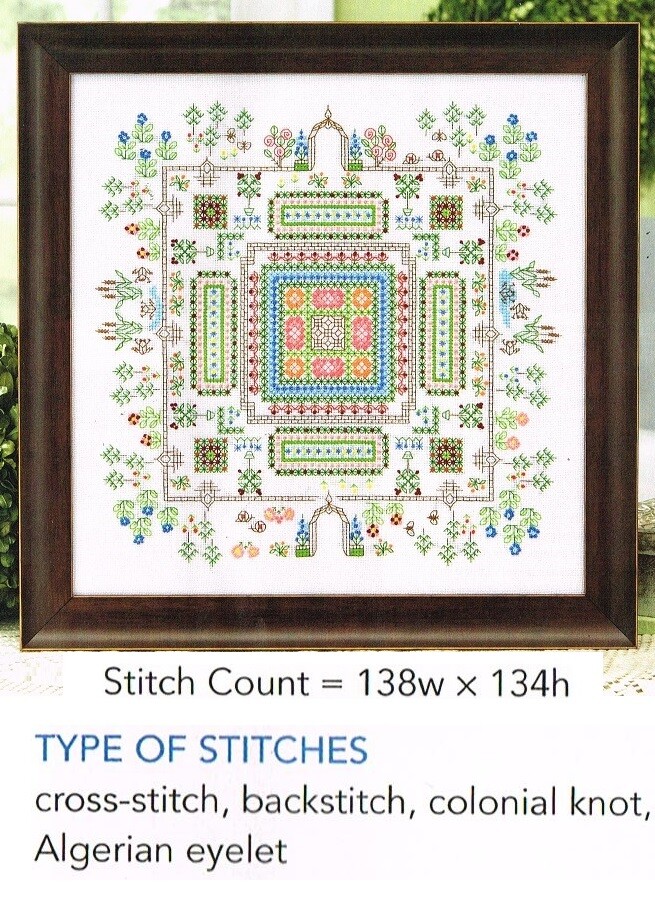 VILLANDRY   CROSS STITCH/VARIOUS  PATTERN ONLY  GU - 89EA