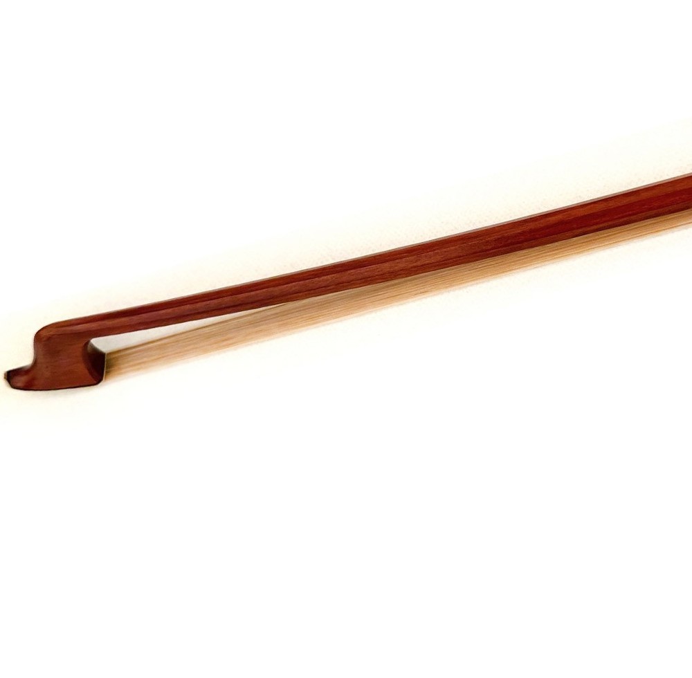 Master Pernambuco Octagonal Cello Bow 4/4 Ebony Parisan eye Frog Silver Part 80g