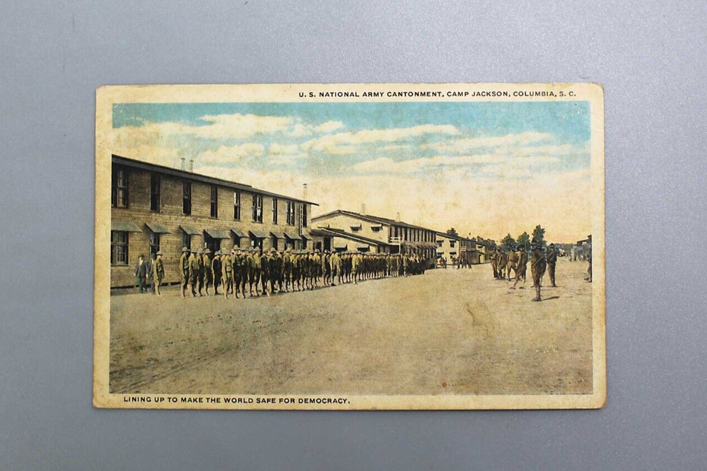 US Camp Jackson Columbia SC Postcard . FLU382