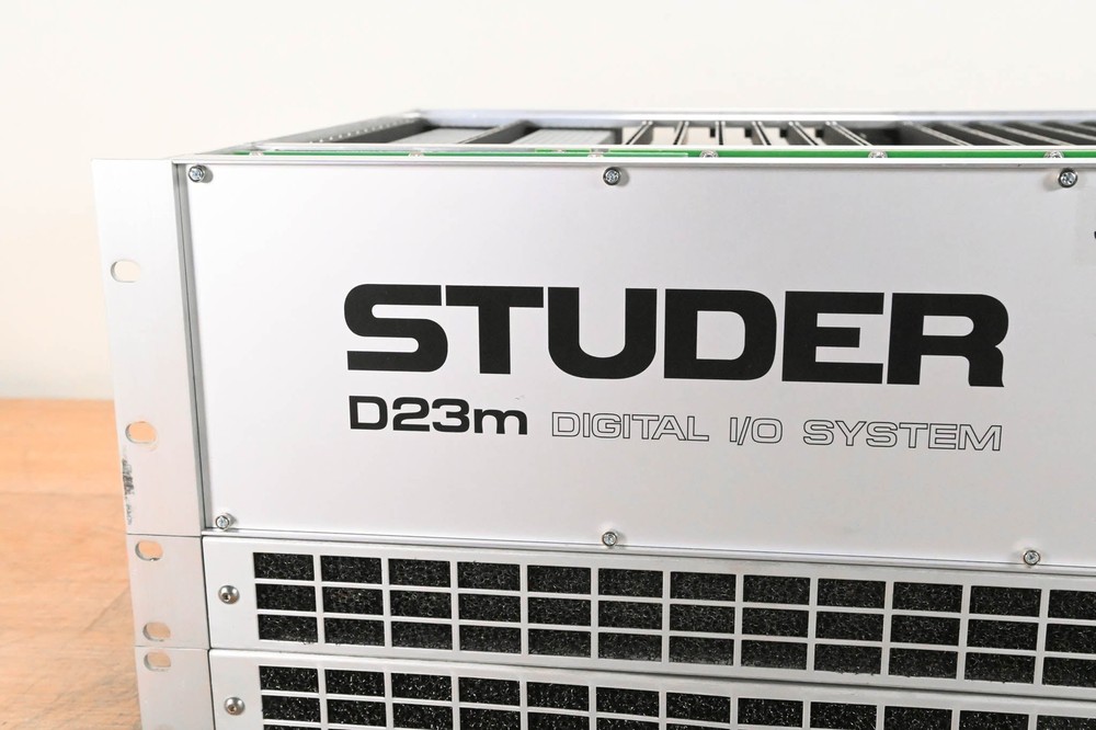 Studer D23m I/O System w/ A-Link HD Card, Fan Module, and Filter Module CG01BZN