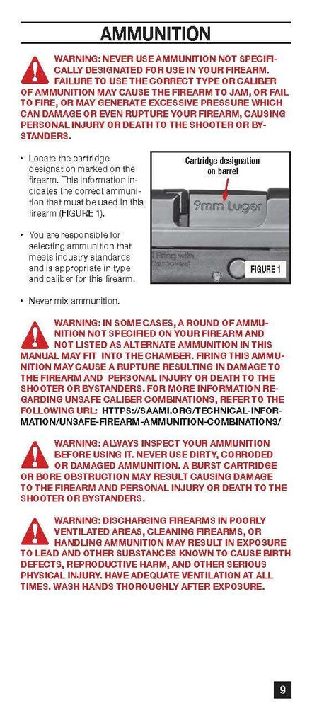 SMITH & WESSON M&P 9 Shield EZ Safety & Instruction Manual (48 pg)