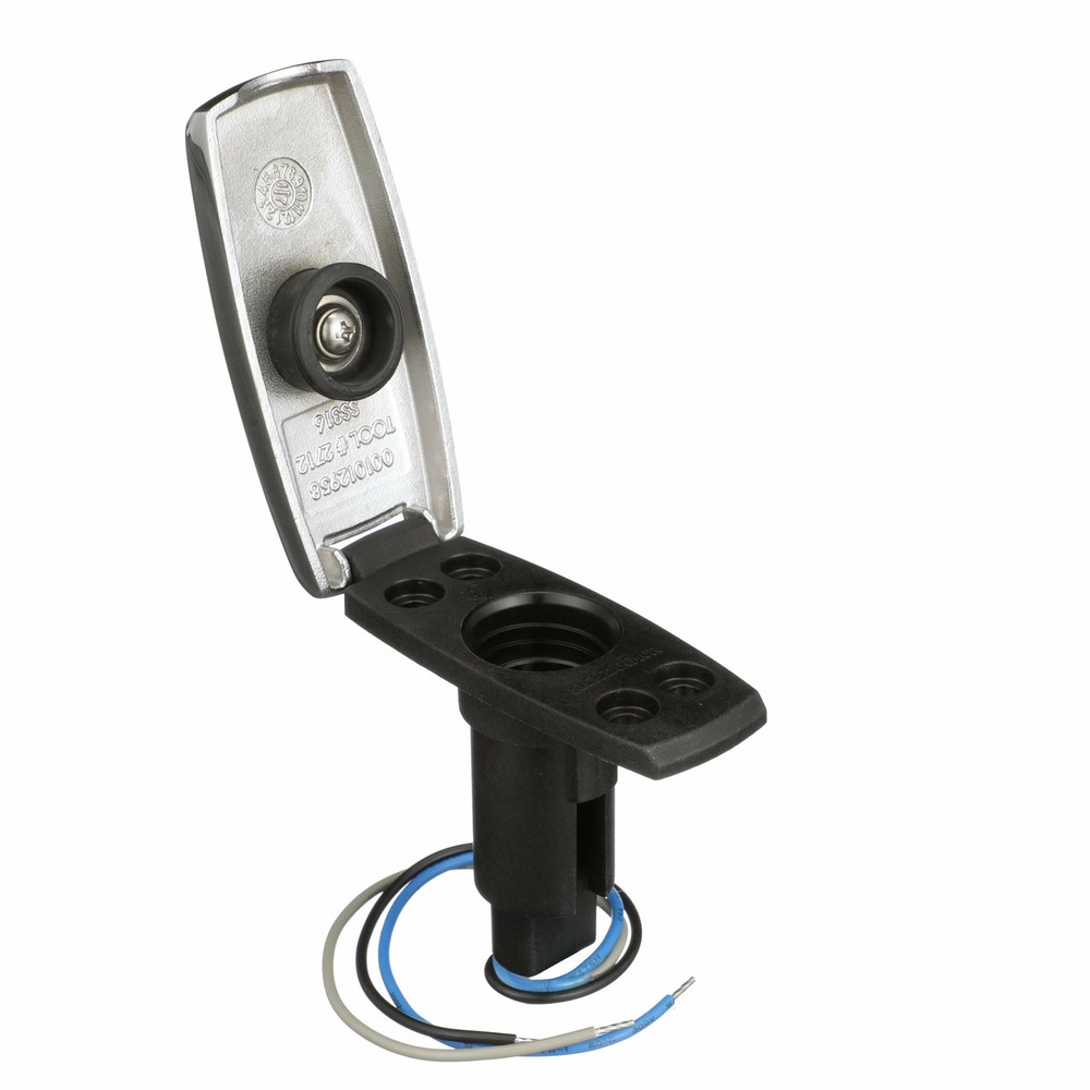 attwood 910V3SS-7 Armor 3-Pin Light Rectangle Base-Stainless