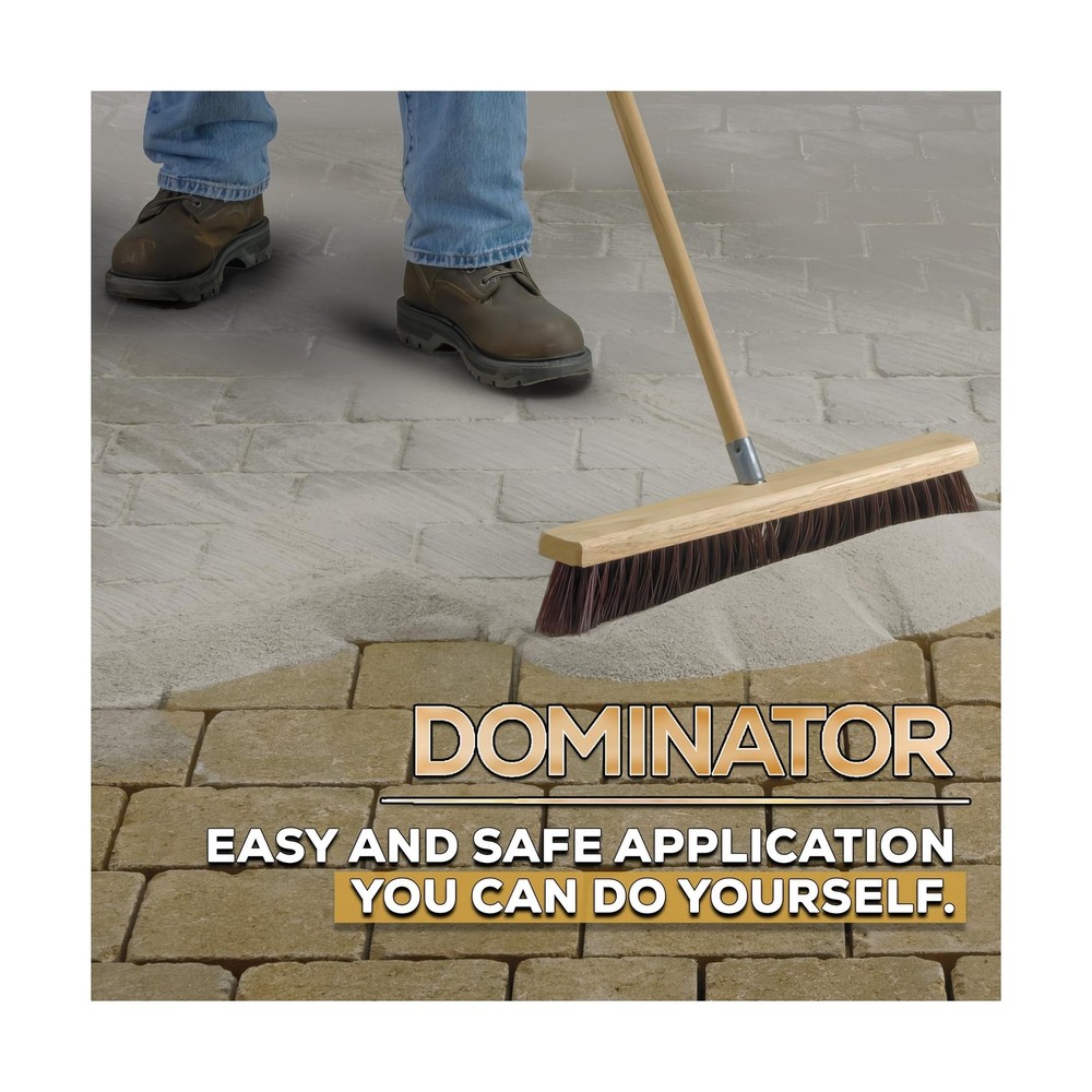 10 Pound Titanium Gray DOMINATOR Polymeric Sand with Revolutionary Ceramic Fl...