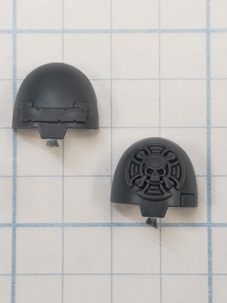 Warhammer 40k Space Marines Bits Terminator Ancient Relic Shoulder Pads #10