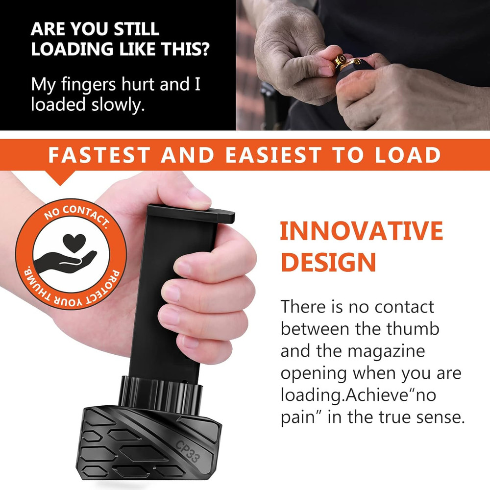 Magazine Speed Loader For KEL-TEC CP33 Fast Easy Loading Pocket Size Durable
