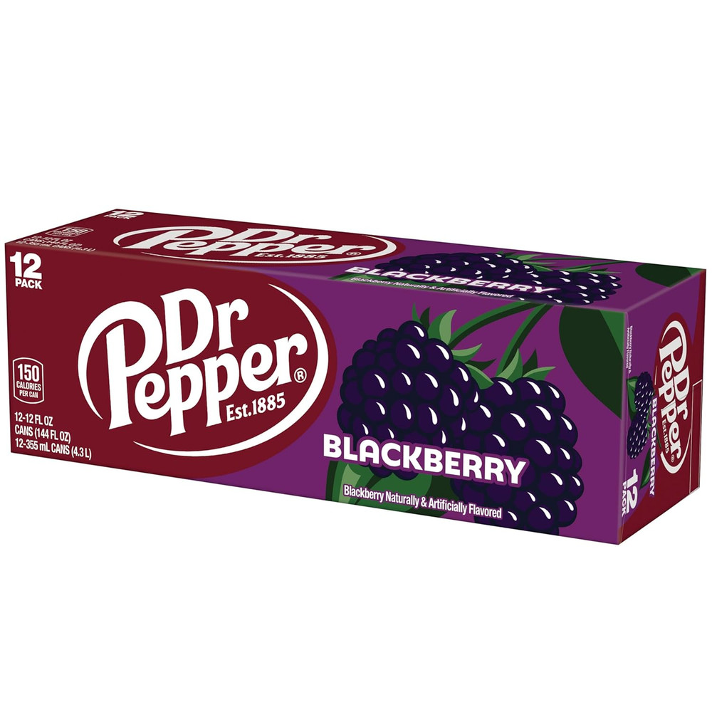 Dr. Pepper Blackberry 12Oz 12Pk
