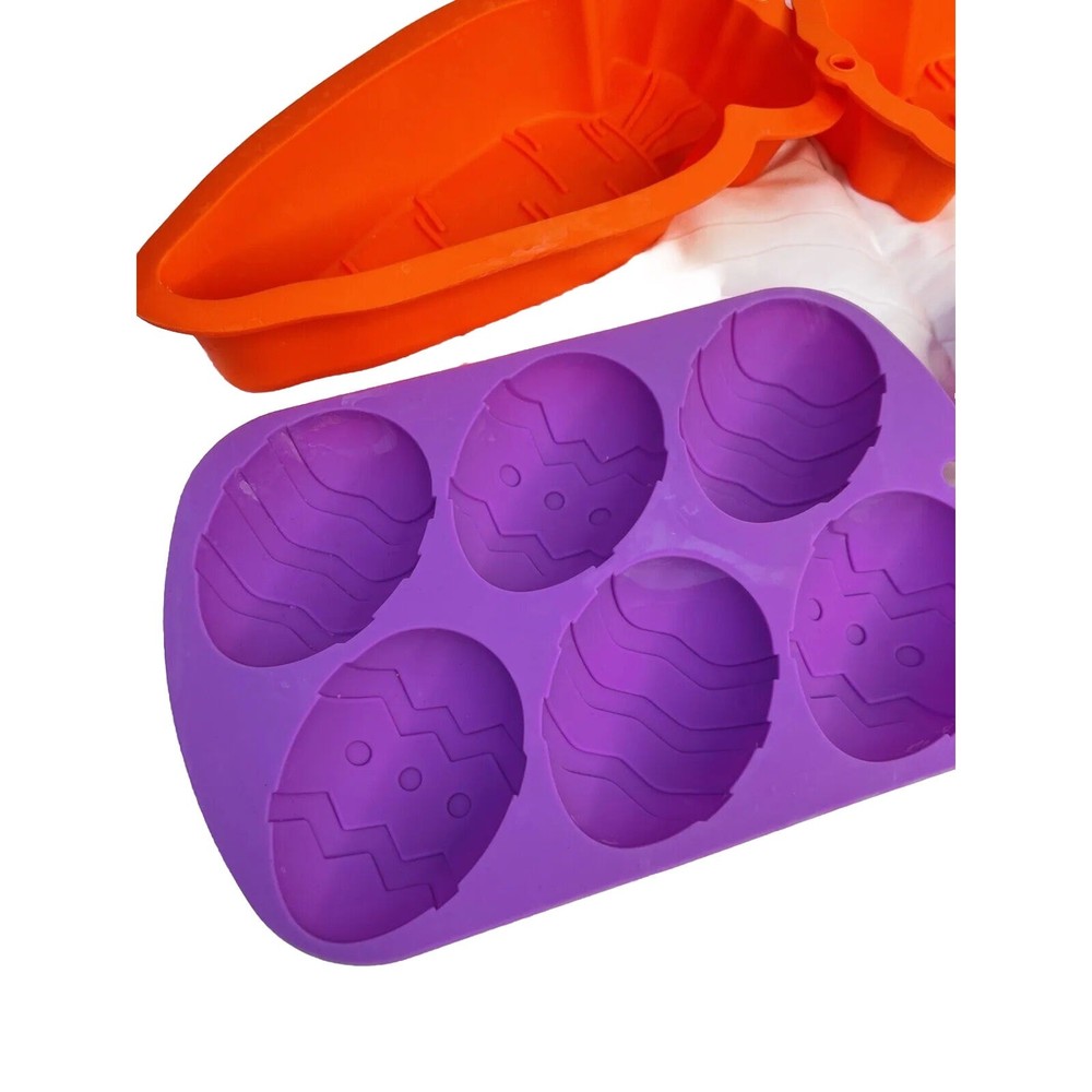 Easter Chocolate Silicone Molds For Microwave Oven And Refrigerator