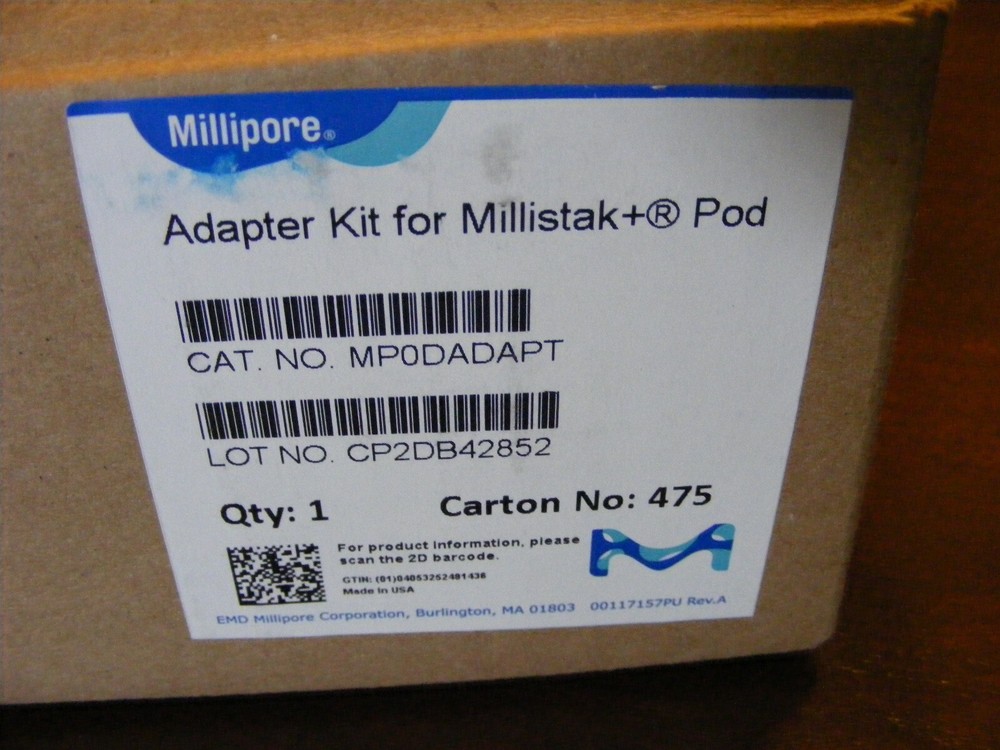 Millipore MP0DADAPT Adapter Kit for Millistak+ Pod ( 3 ) (Mill)