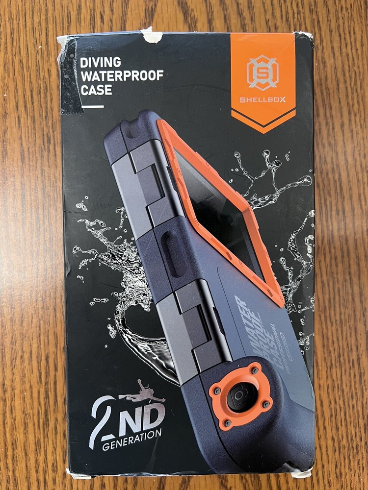 Shellbox Universal Diving Waterproof Case- 2nd Gen 50ft deep limit