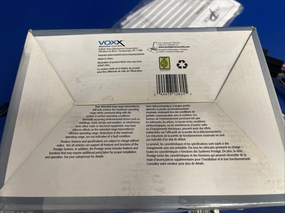 Prestige Remote Start & Security System - Model APSFC