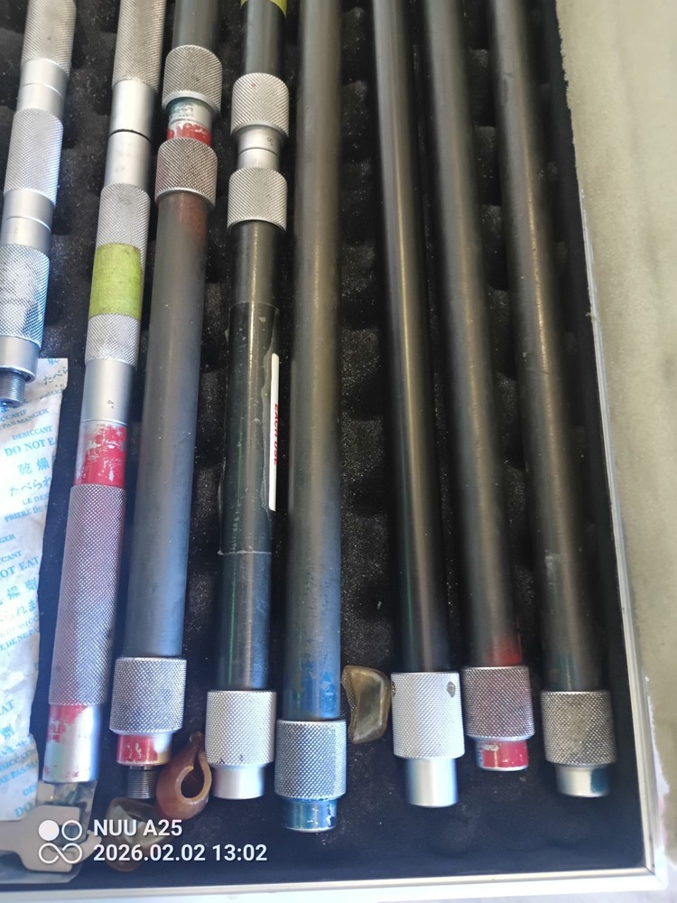 Mitutoyo Inside ID Micrometer Set w/Extension Rods