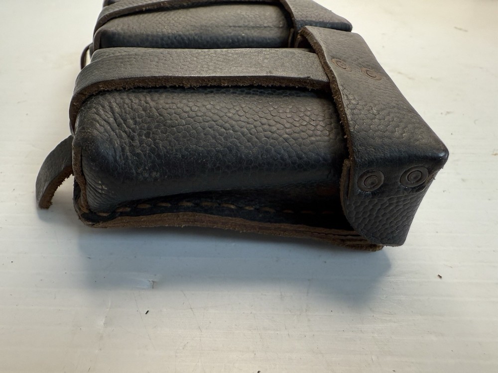 Original WWII German 98k Mauser Ammunition Pouch Riveted Model
