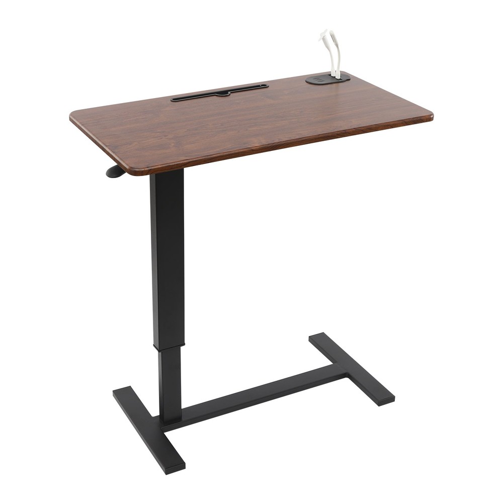 C-shaped Mobile Laptop Table, Mobile Bedside Table, Adjustable Side Table