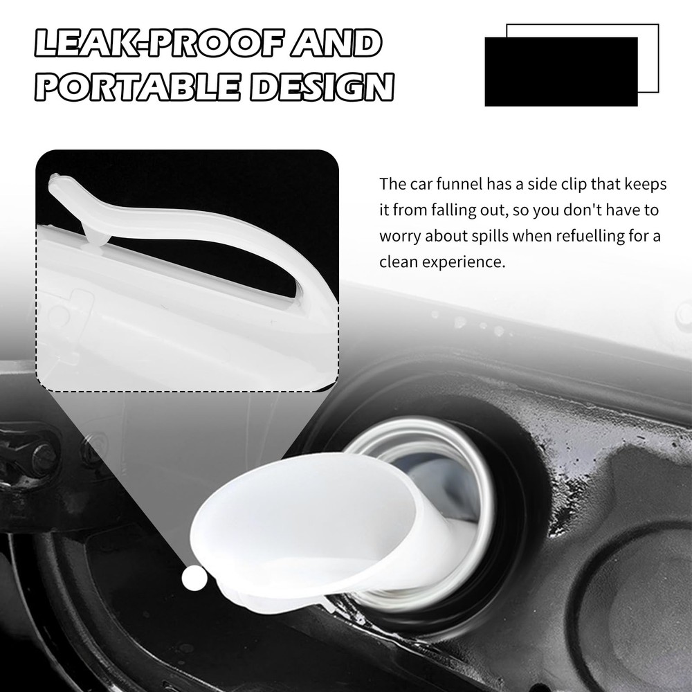 2PCS Funnels for Automotive Use,Replacement OEM#8U5A-17b068-EB