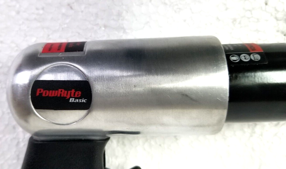 PowRyte Basic 100374 Medium Stroke Air Hammer with 4 Chisels