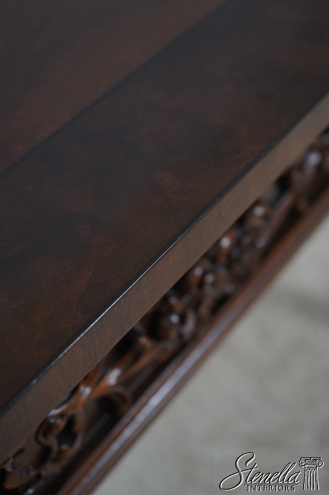 L67384: KARGES Georgian Style Walnut Console Table Sideboard