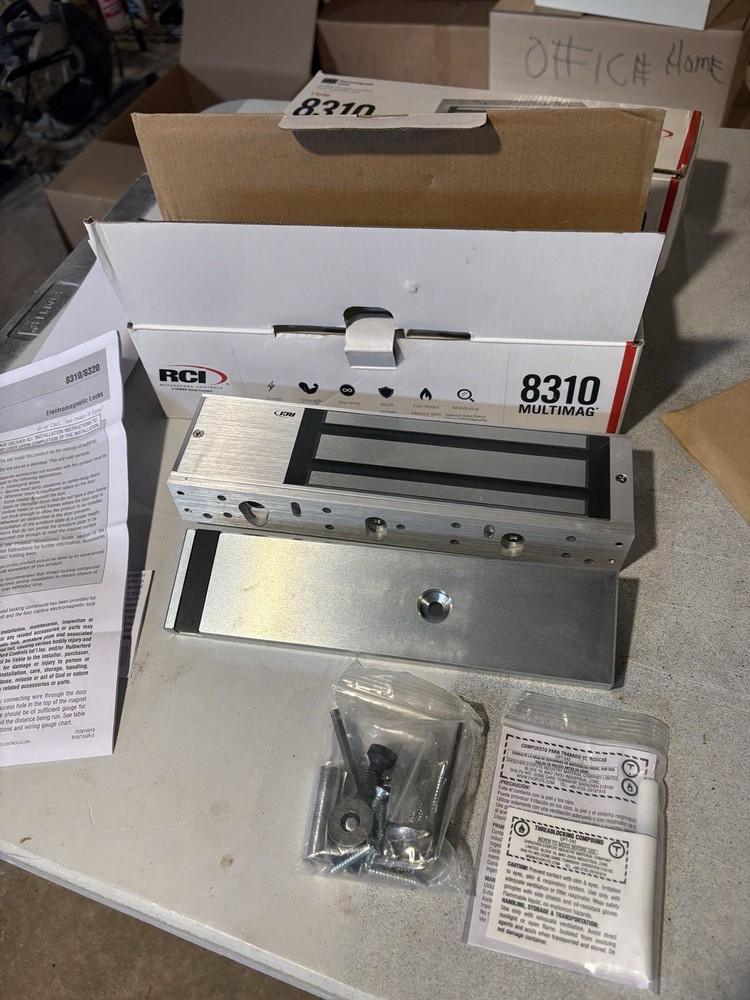 RCI 8310 MultiMag Electromagnetic Lock with Door Status Sensor