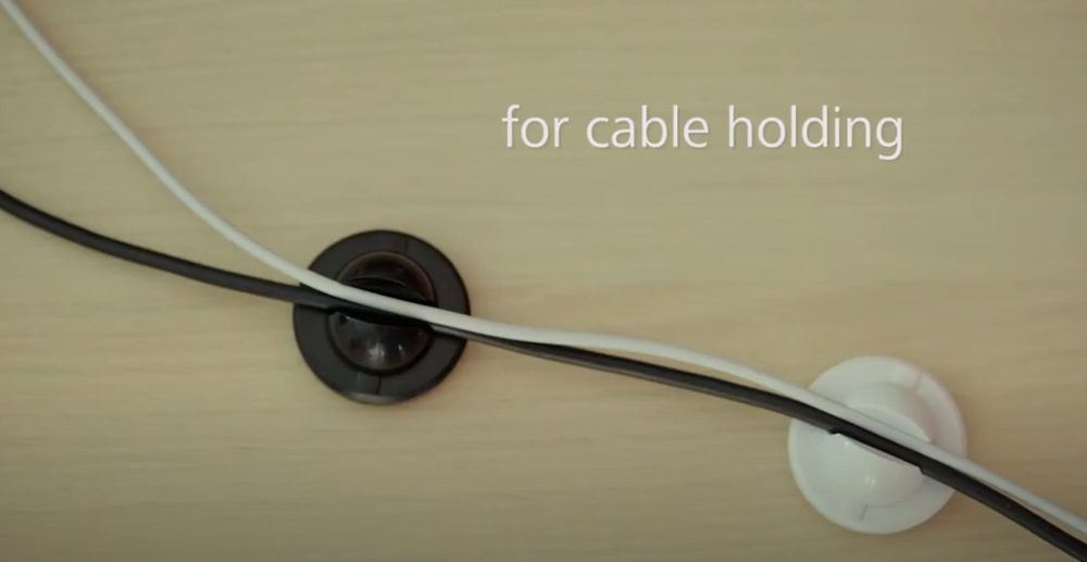 FOUR KlickFix w adhesive holders for office, tools, kitchen, bathroom, makeup!