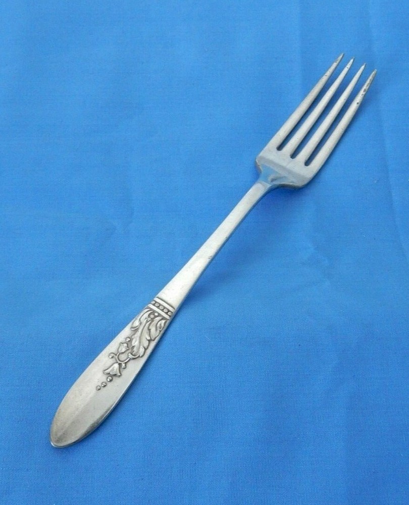 Rogers Oneida Silverplate Presentation 1948 Dinner Fork & Teaspoon