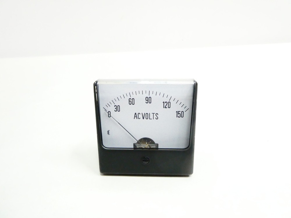 Grainger 12G406 Analog Panel Meter 0-150v-ac