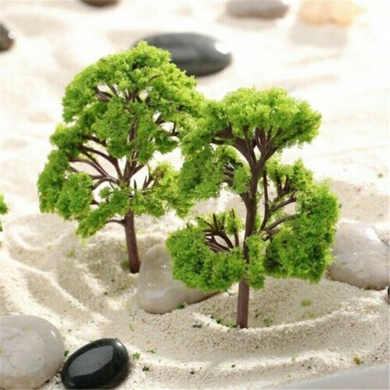 High Simulation Effect 9cm HO OO Scale Model Trees for Train Railroad Layout
