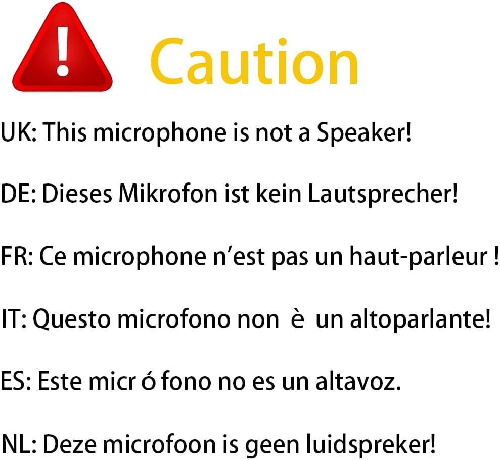 Conference USB Microphone, USB Microphone for Computer, 360° Omnidirectional Con