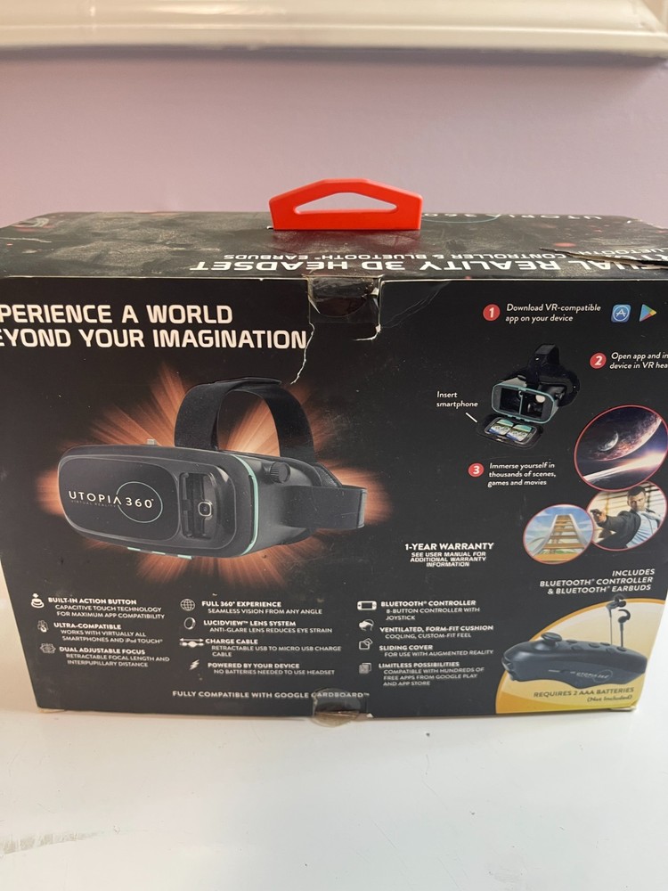 Genuine Utopia 360 Virtual Reality VR Headset