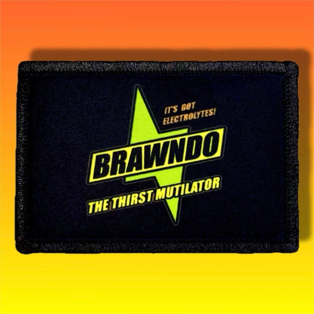 Idiocracy Brawndo Patch Morale / Military Tactical Hook & Loop 192