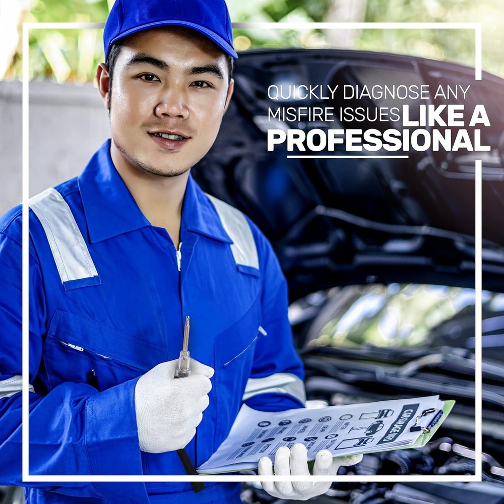 Nickel Plated Ram-Pro Spark Tester – Time-Saving Tool for Engine Diagnostics