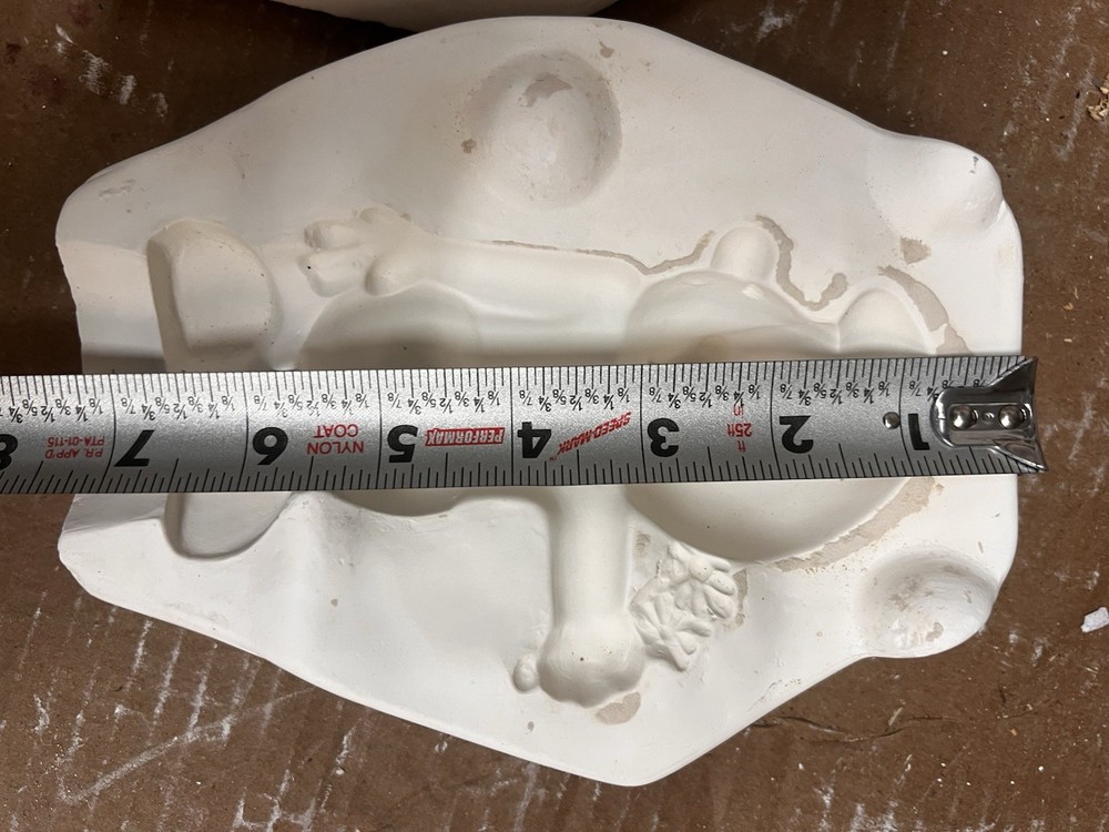 Ceramic Slip Mold Bashful Gnome