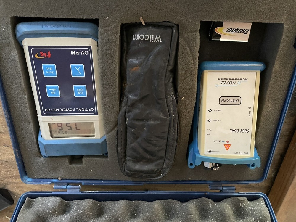 fiber optic traffic identifier, Optical power meter and Optical Light source