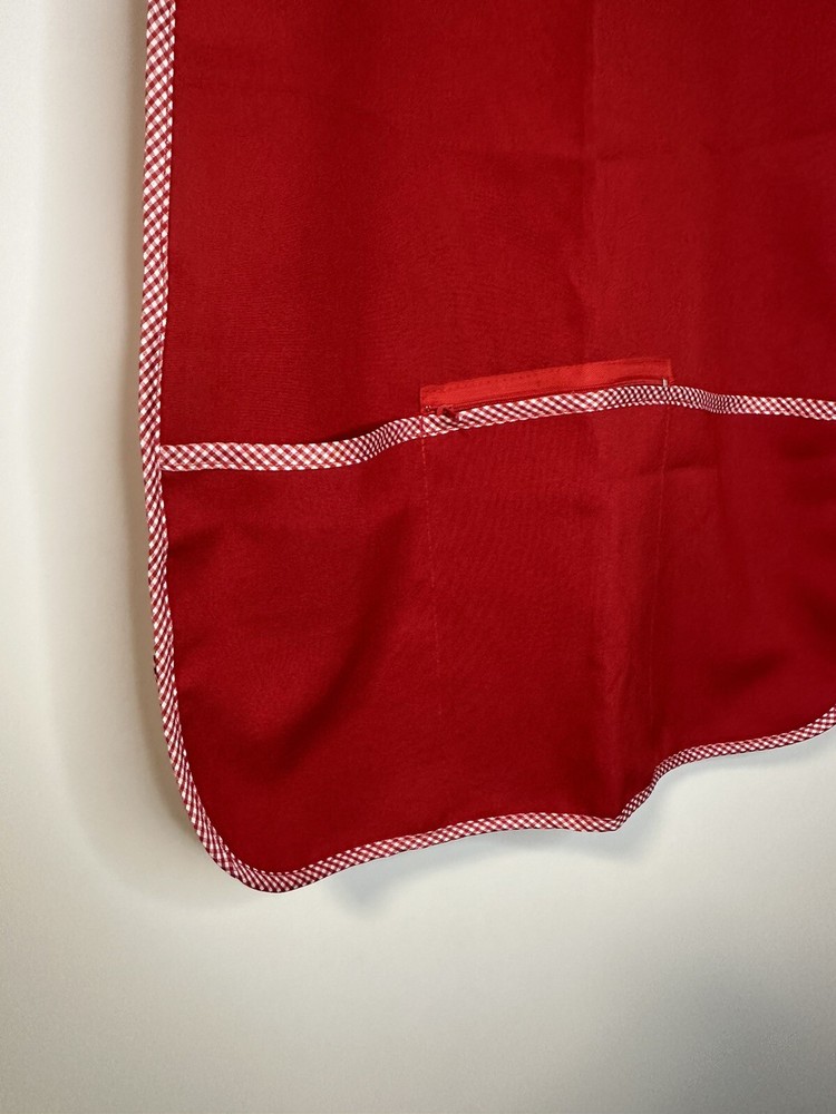 Mandil para Mujer Delantal Apron Medium De Mexico Red Medium