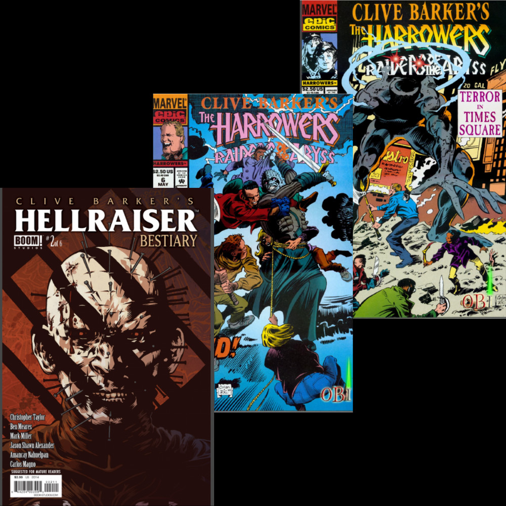 Clive Barker Complete Comic Bundle Novels Digital Collection