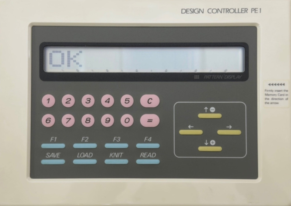 Silver Reed Knitting Machine Pattern Processor Controller PE1 w/Cord