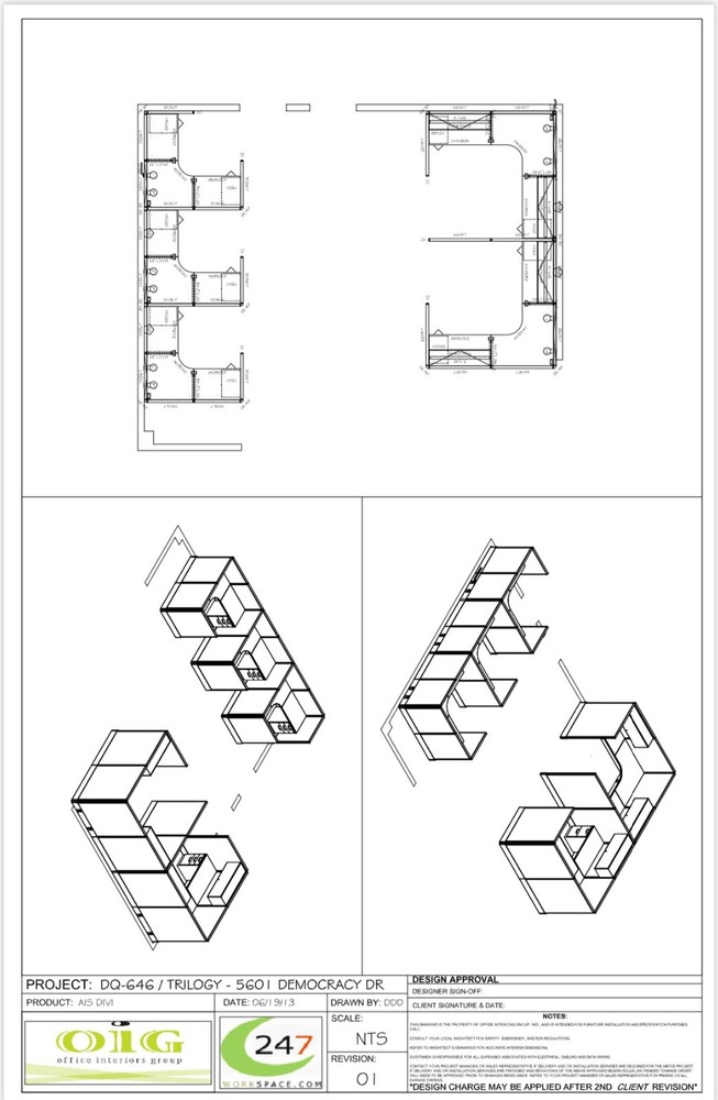 Cubicles / Office Space / Desk