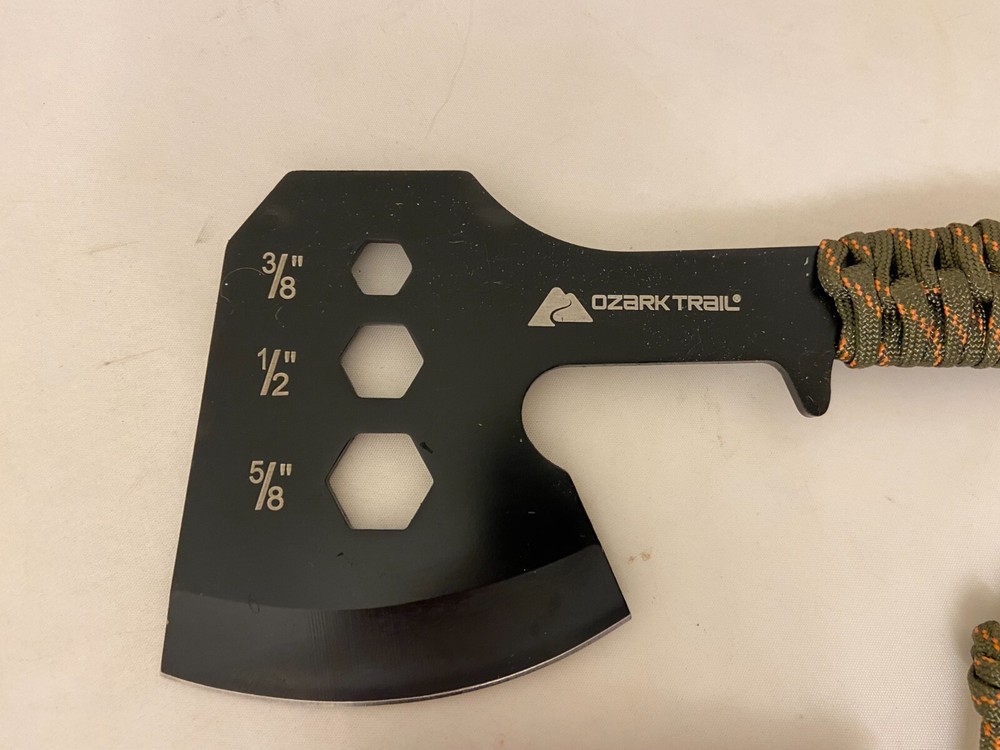 10" Ozark Trail Paracord Axe Hatchet