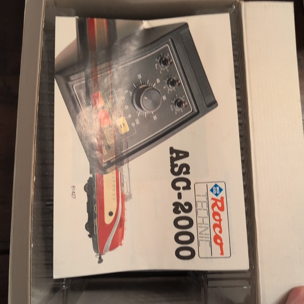 Roco Technic Asc 2000 10712 Tested In Good Shape