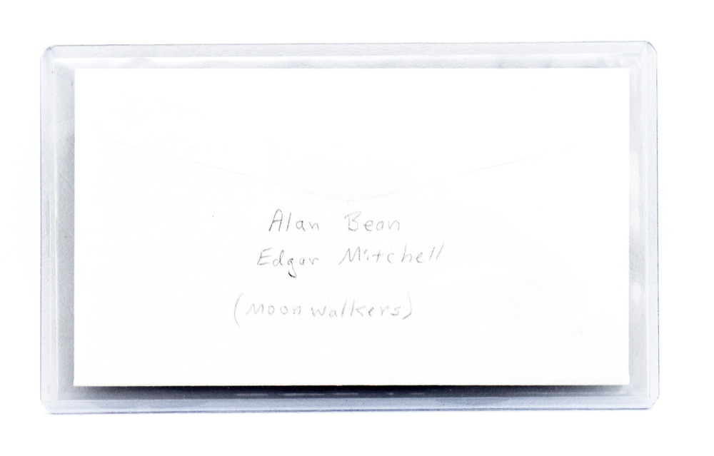 Alan Bean & Edgar Mitchell SIGNED Exploring the Moon Cover FDC Apollo Moonwalker