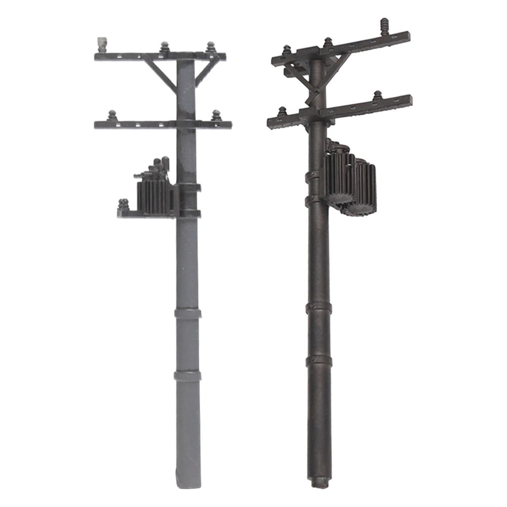 1/64 Sacle Telephone Pole Model Model Train Accessories Sand Table Decor Table