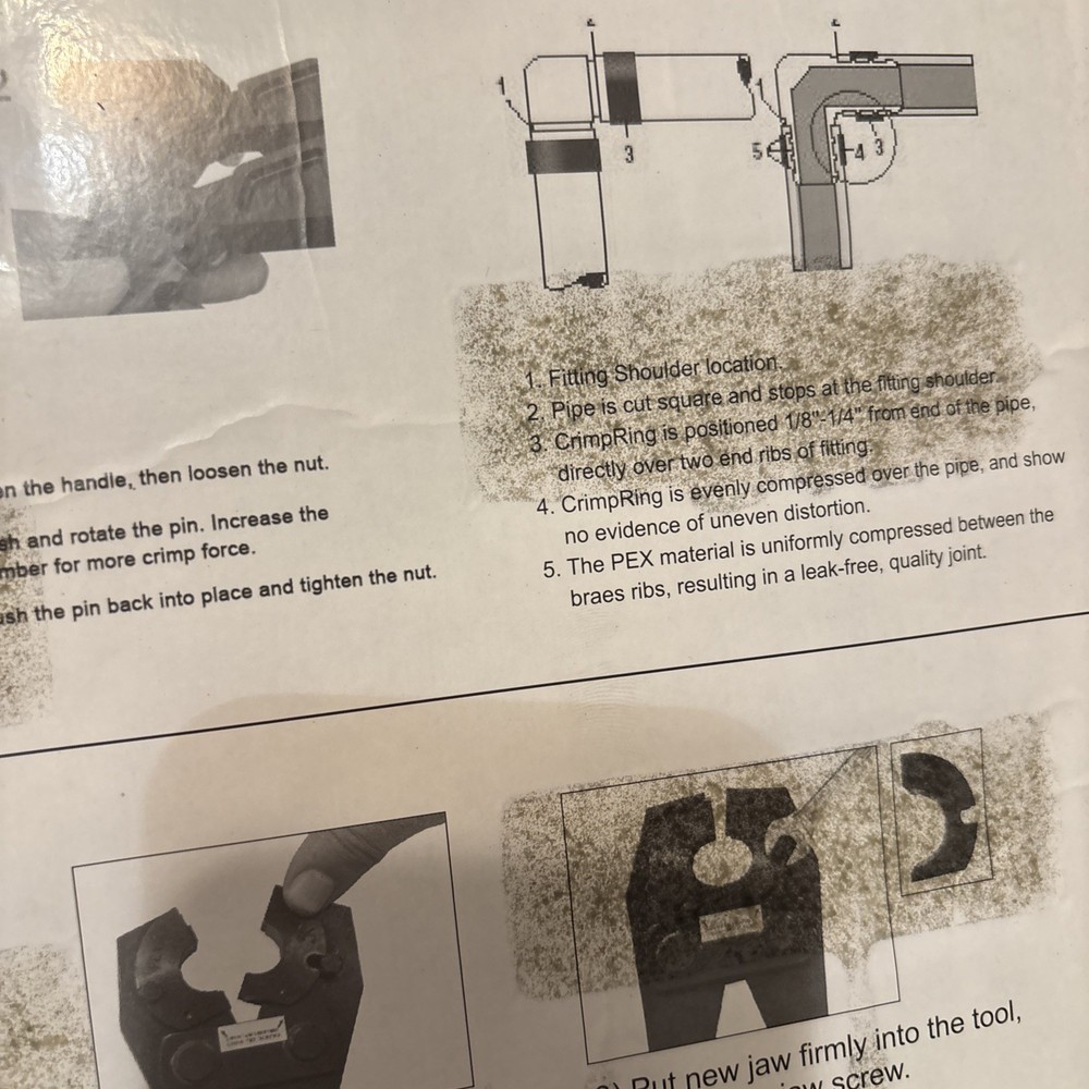 Apollo Pex Tool Crimp Set