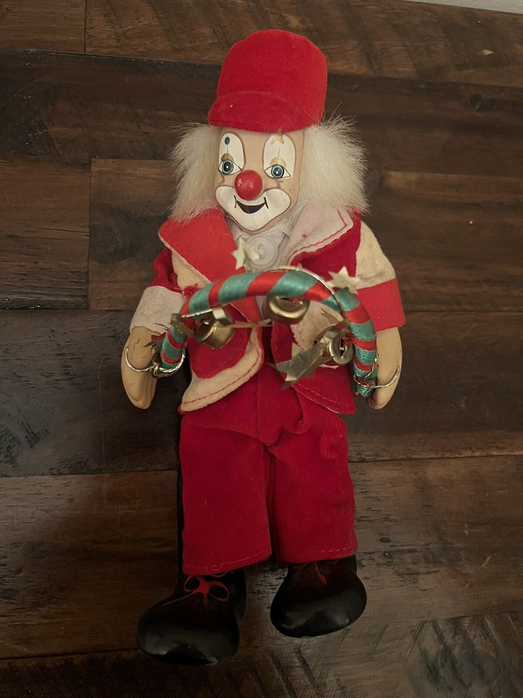 Bendable Vintage Christmas Clown